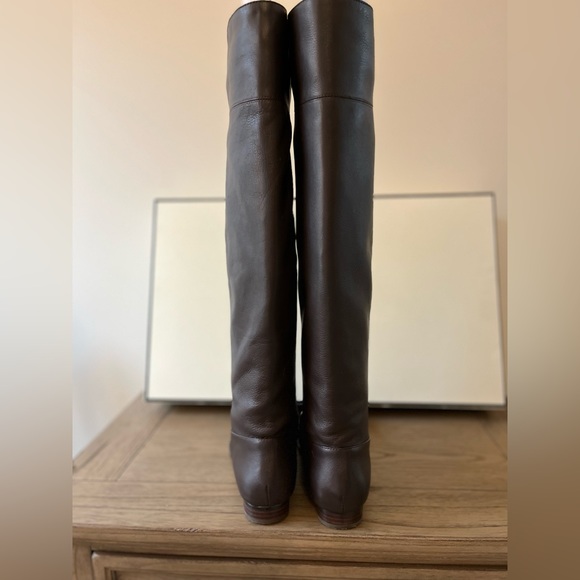 Leon Max Gorden Tall Riding Boot. Chocolate Brown. - Picture 6 of 10